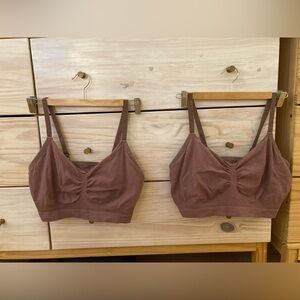 Set of 2 Kindred Bravely Sublime Bamboo Hands-Free Pumping Lounge & Sleep Bras
